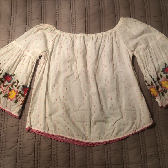Ivy Jane Scalloped Edge Blouse Size M - Picture 6 of 7